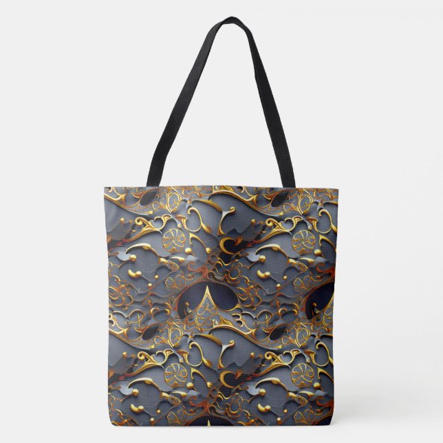 La bolsa de oro del árabe negro (Anverso)