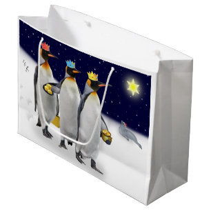 La bolsa de regalo grande de los tres reyes
