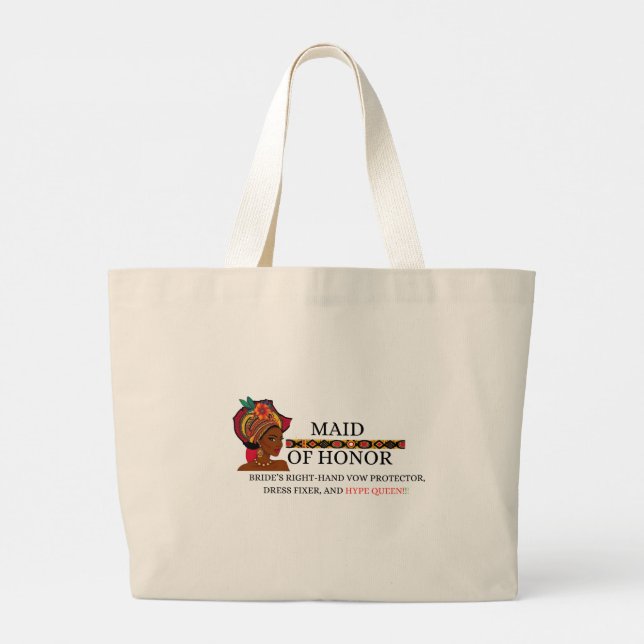 La bolsa de té de inspiración africana (Reverso)