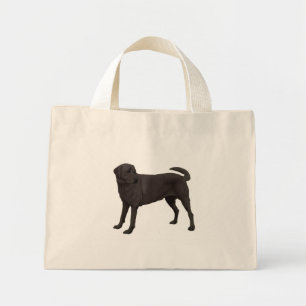 La bolsa de tocador del labrador negro