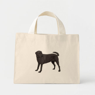 La bolsa de tocador del labrador negro
