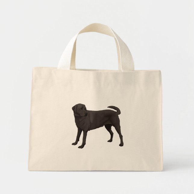 La bolsa de tocador del labrador negro (Frente)