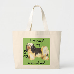 La bolsa de tocador grande de los Havaneses de res