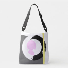 La bolsa de tocador "Silueta rosa" del Chica pinta