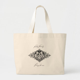 La bolsa de tote de la familia sagrada