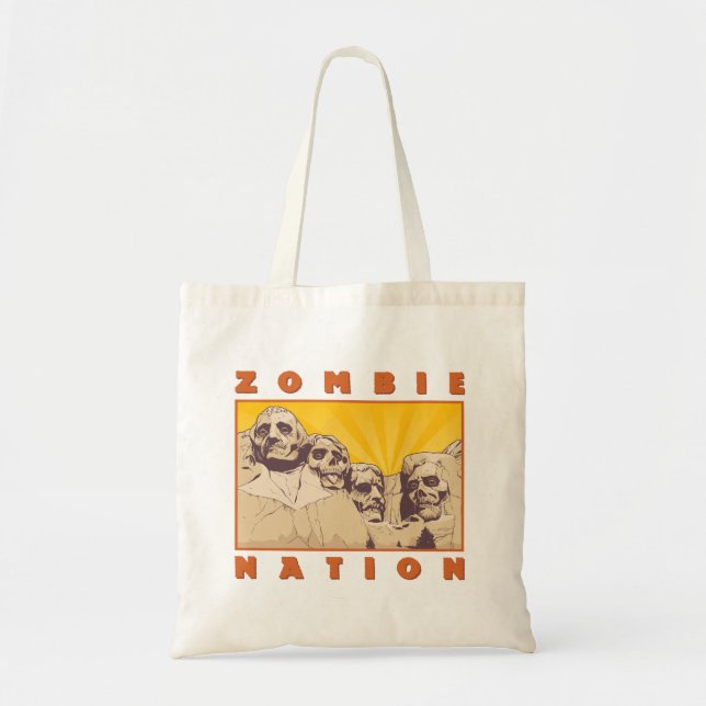 La Bolsa de Tote de la Nación Zombie - Diseños Ner (Frente)