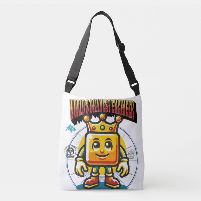 La bolsa de tote del ingeniero más Okayer del mund (Anverso)