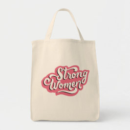 La Bolsa de Tote Motivacional para Mujeres Fuertes