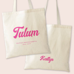 La bolsa de tote personalizada de la Fiesta de la 