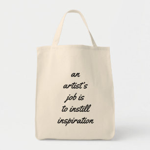 La bolsa de trabajo de un artista