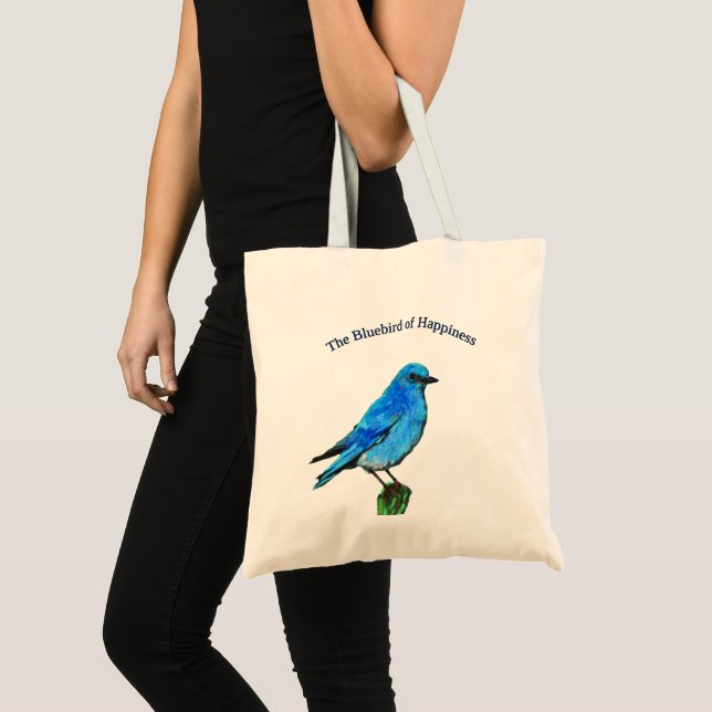 La bolsa del pájaro azul de la felicidad (Anverso (producto))