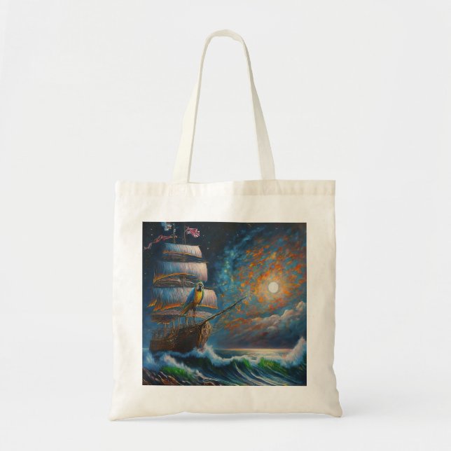 La bolsa del paraíso del pirata (Frente)