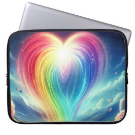 La bolsa electrónica del arcoíris de amor por toda