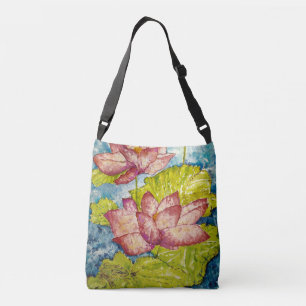 La bolsa para transportar cadáveres floral rosada