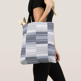 La bolsa tote de mancha gris