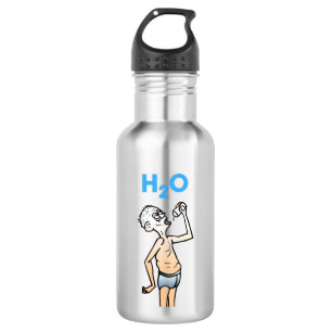 La botella de agua de 532 ml del hombre sediento