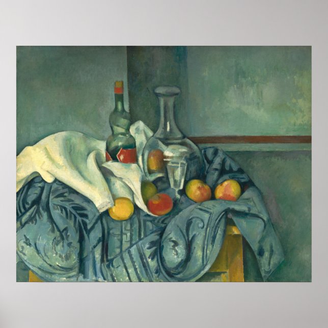 La botella de Peppermint - Paul Cézanne Bella Arte (Frente)