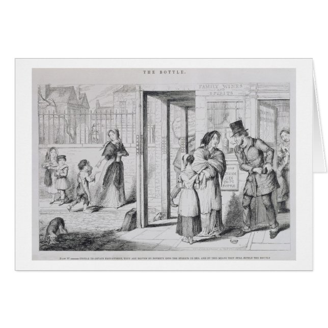 La botella, placa IV, incapaz de obtener el (Anverso (Horizontal))