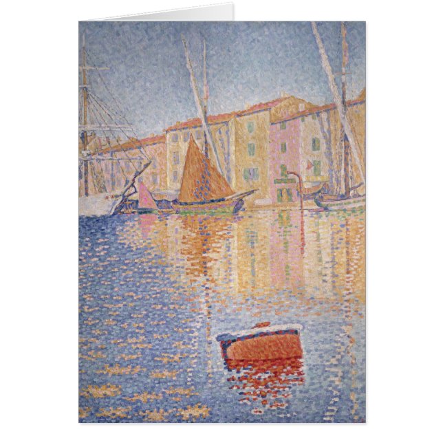 La boya roja, santo Tropez, 1895 (Frente)