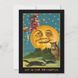 La bruja ventilado por la invitación al texto sang