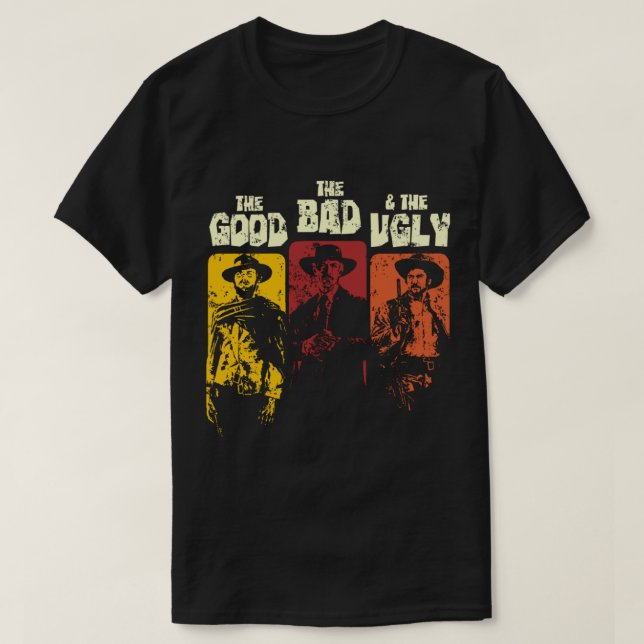 La Buena, La Mala, Y La Fea Camiseta Clásica (Diseño del anverso)