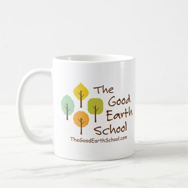 La buena taza de café de la escuela de la tierra (Izquierda)