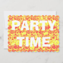 La burbuja de arte pop envuelve la invitación a la