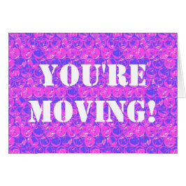 La burbuja de arte pop envuelve la tarjeta de cale