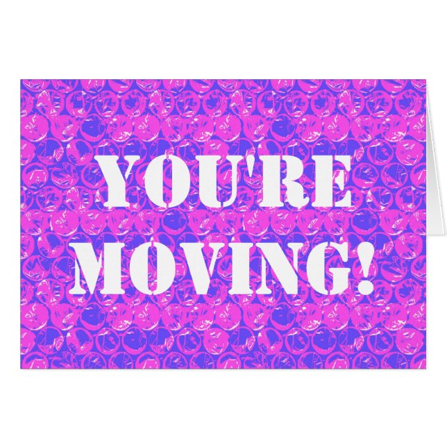 La burbuja de arte pop envuelve la tarjeta de cale (Anverso (Horizontal))