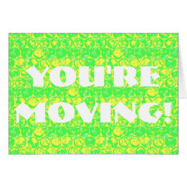 La burbuja de arte pop envuelve la tarjeta de cale