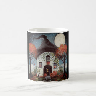 La cabaña de las brujas de la taza de café de