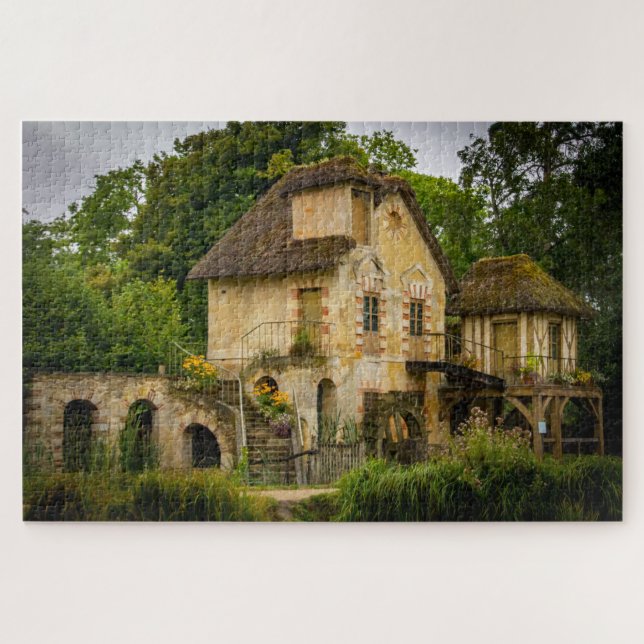 La cabaña de Marie Antoinette en el rompecabezas d (Horizontal)