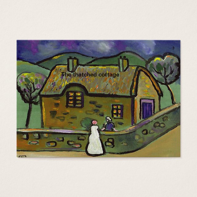 (La cabaña de paja) (Frente)