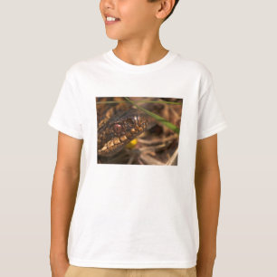 La cabeza de las serpientes es camiseta de té