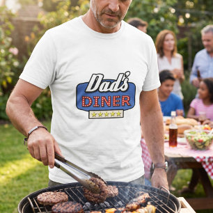 La Cafetería de Papá - Camiseta Divertida