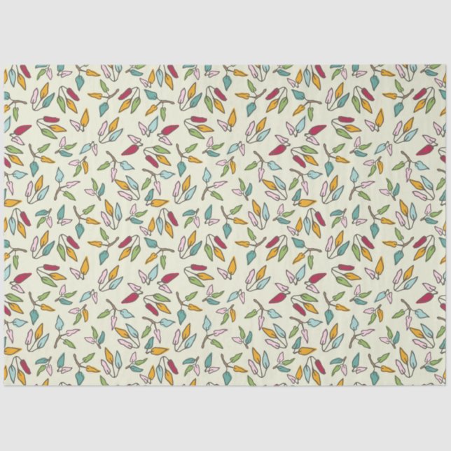 La caída de Ficus deja papel de tejidos (Anverso)