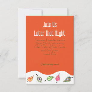 La caída deja pájaros y abejas barba la tarjeta Fi