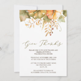 La caída rústica invita a la invitación de la