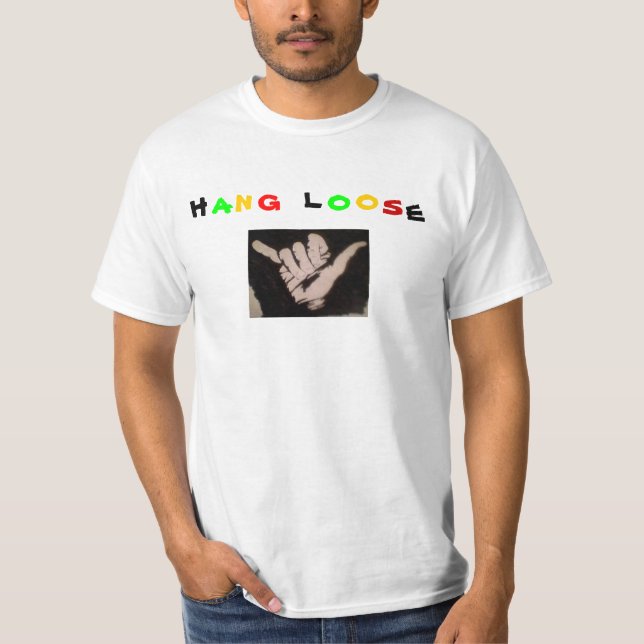 La caída suelta la camiseta (Anverso)