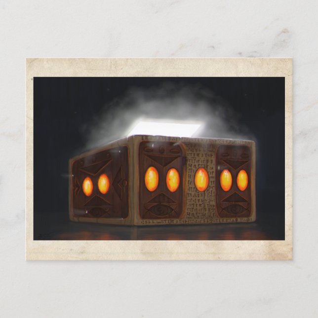 La caja - postal (Anverso)