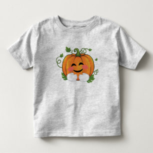 La calabaza abraza la camisa de Halloween de la