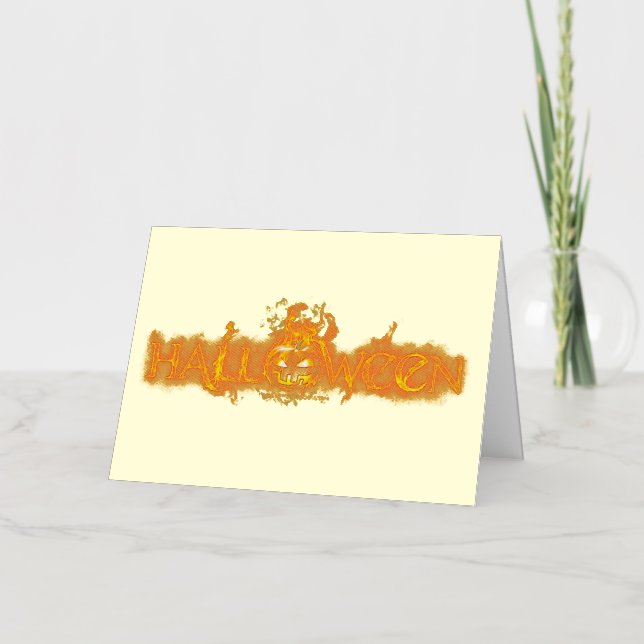 La calabaza de Halloween resplandeciente de Slippe (Anverso)