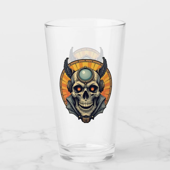 La calavera alada.  (Anverso)