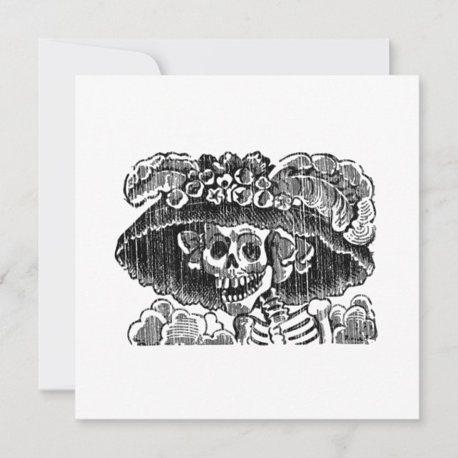 La Calavera Catrina (Anverso)