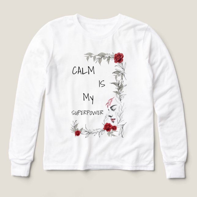La calma es mi superpoder | Confianza en uno mismo (Diseño frontal)
