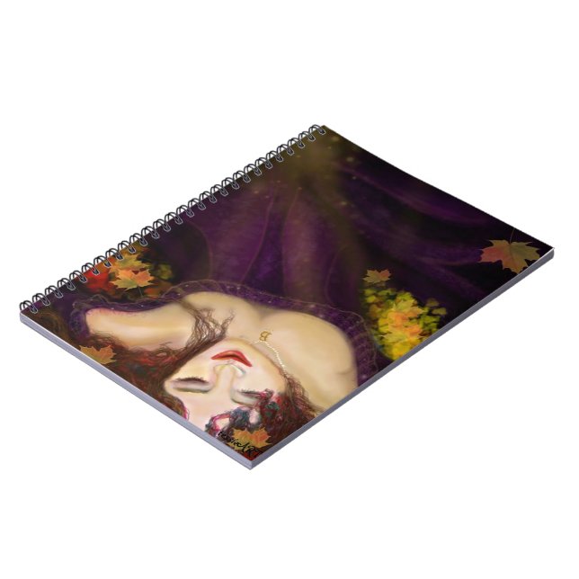 La cama de Ana Bolena del cuaderno de las hojas (Lado Izquierdo)