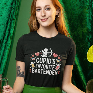 La Camarera Favorita de Cupido Camiseta de San Val