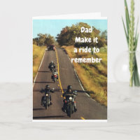 **LA CAMINATA DE DAD** EN SU TARJETA DE "CUMPLEAÑO