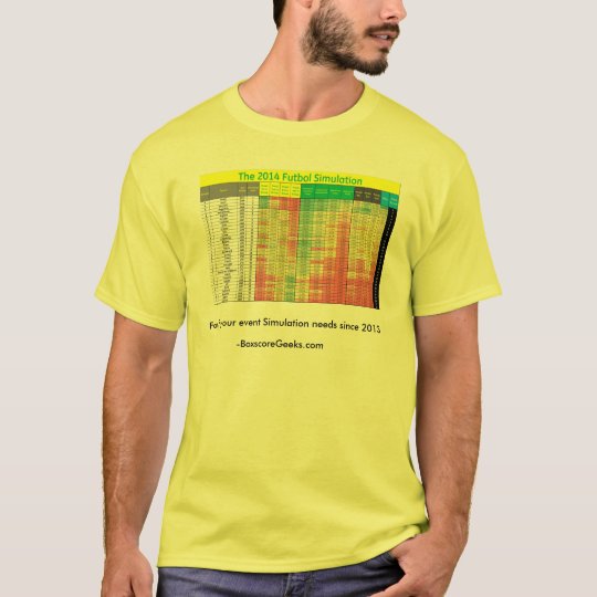 La camisa 2014 de la simulación de Futbol