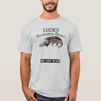 La camisa afortunada del esturión no se lava